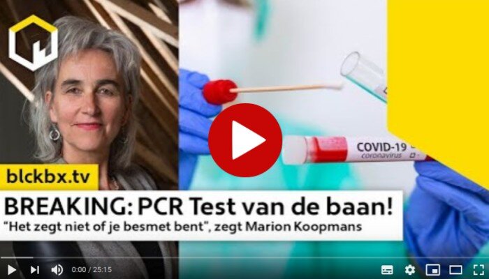 De PCR Test van de baan!