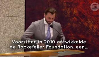 Baudet over Rockefeller Foundation in de Tweede Kamer