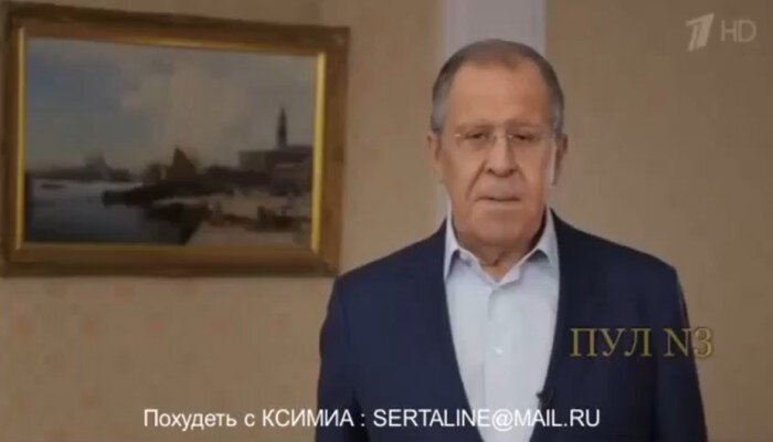 Lavrov reciteert Poesjkin